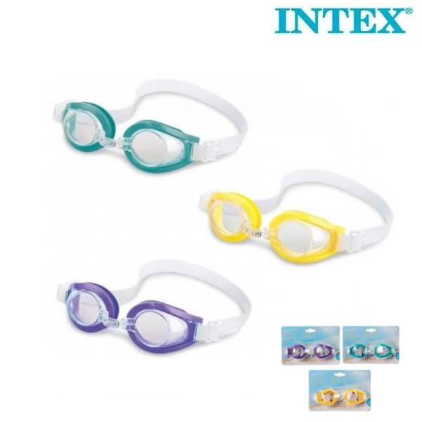 Очки для плавания детские Play Goggles от 8 лет, Intex