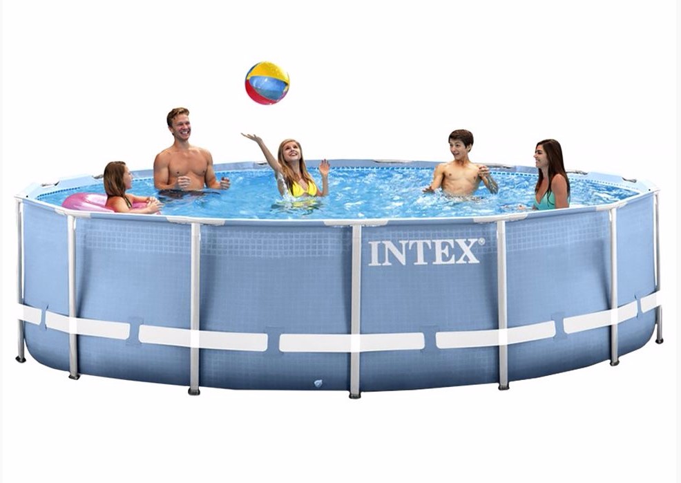 Бассейн интекс каркасный 457х122см. Intex Prism frame 457x122. 26726 Intex. Бассейн Интекс каркасный 366х122см. Каркасный бассейн Intex 26720 427х427х107 см.