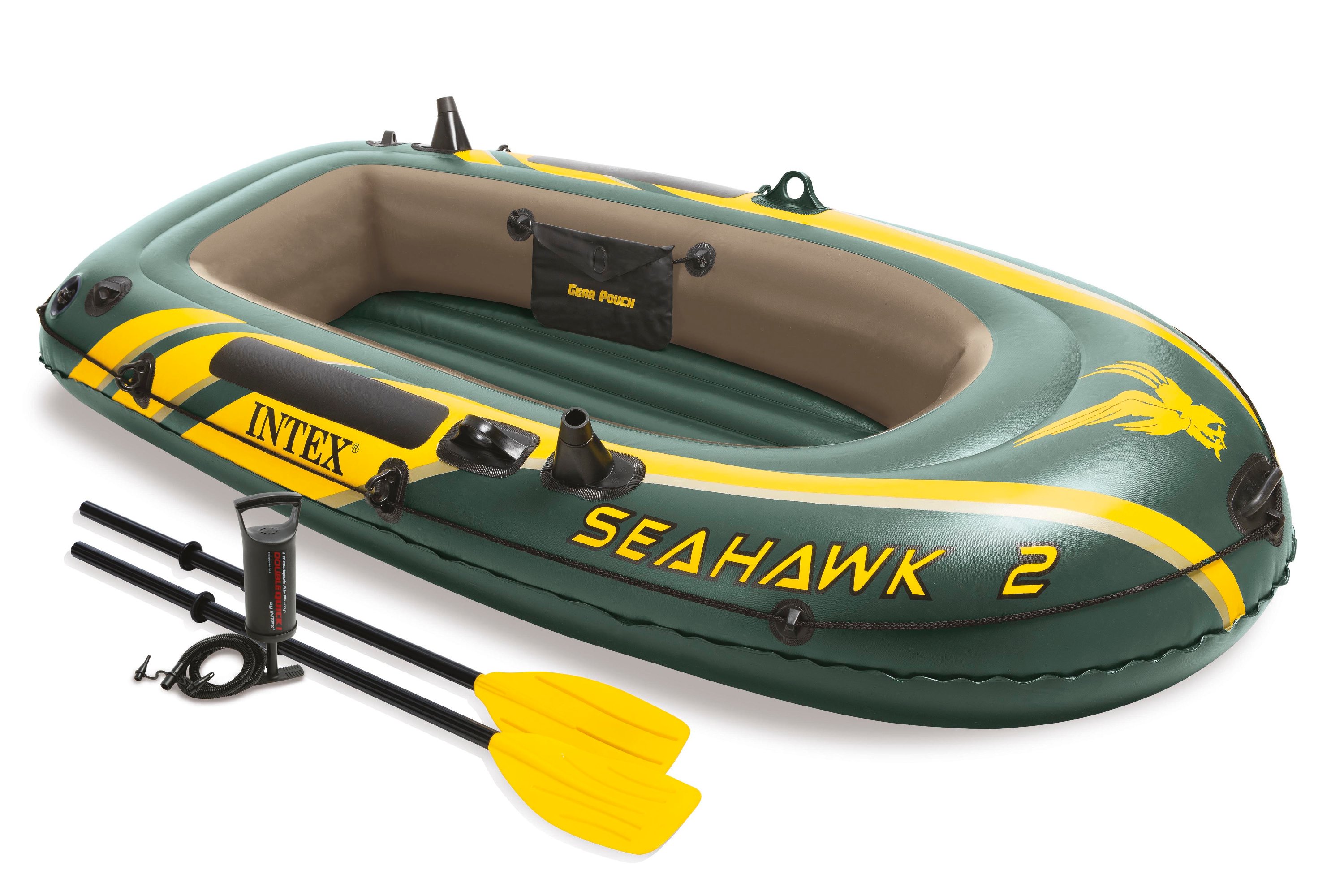 Легкая лодка для рыбалки. Лодка надувная Intex Seahawk 2. Intex Seahawk 2 68347np. Intex Seahawk-2 Set (68347). Лодка надувная 68347 Intex.
