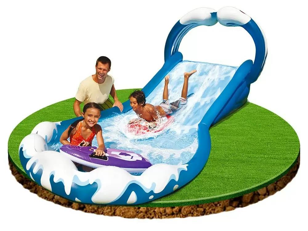 Intex center. Надувная горка серфер Intex. Бассейн Интекс игровой центр. Intex Water Slide. Игровой центр Spring n' Slide, 250 x 210 x 152 см, 53310 Bestway.