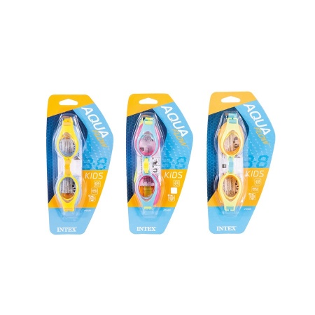 Очки для плавания детские "Радужные", 3-8 лет, Intex