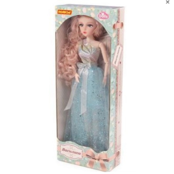 Кукла "Василиса" (55 см) в вечернем платье (в коробке)