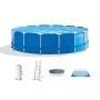 Бассейн каркасный круглый 457х122 16805л, ф.-н 3785л/ч, серии Metal Frame Pool  Intex 