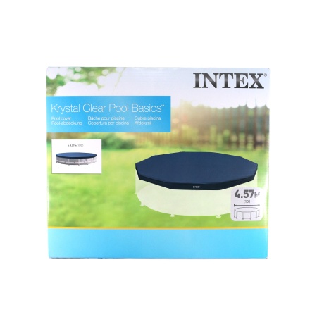Тент для каркасных круглых бассейнов 457см, Intex