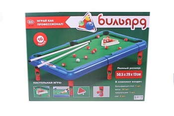 Настольная игра: Бильярд
