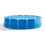 Бассейн каркасный круглый 457х122 16805л, ф.-н 3785л/ч, серии Metal Frame Pool  Intex 