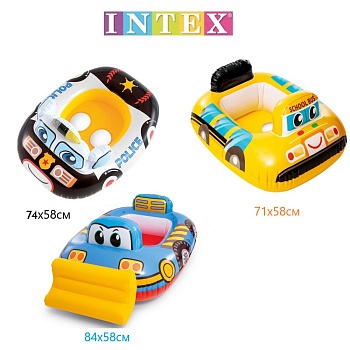 Ходунки водные надувные, транспорт  от 1 до 2 лет, Intex