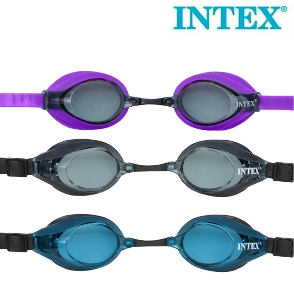 Очки для плавания детские Pro Racing, от 8 лет, Intex