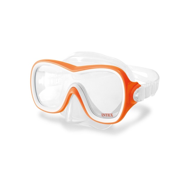 Набор для плавания: маска с трубкой, от 8 лет, WAVE RIDER SWIM SET Intex