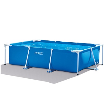Бассейн каркасный прямоугольный 260х160х65см 2282л серии Rectangular Frame Pool 28271 Intex