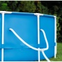 Бассейн каркасный круглый 457х122 16805л, ф.-н 3785л/ч, серии Metal Frame Pool  Intex 