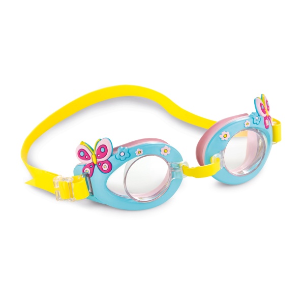 Очки для плавания детские "Забавные очки" 3-8 лет, Intex