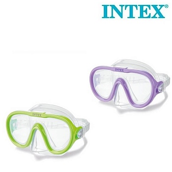 Маска для плавания, от 8 лет, SEA SCAN SWIM MASKS Intex