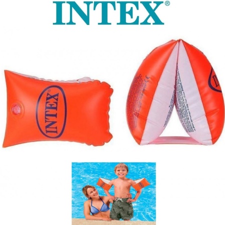Нарукавники надувные 23х15см Deluxe Arm Bands, 3-6 лет, Intex 
