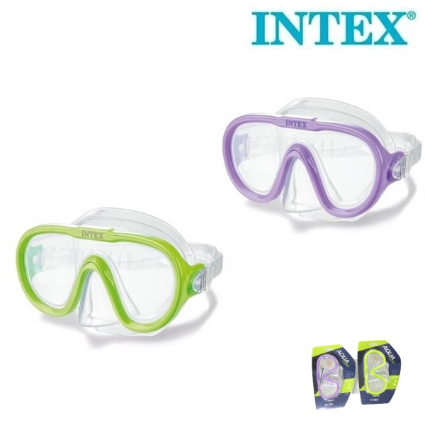 Маска для плавания, от 8 лет, SEA SCAN SWIM MASKS Intex