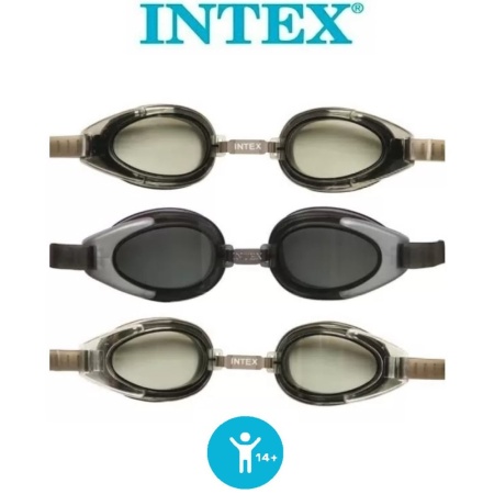 Очки для плавания, от 14 лет, Intex 
