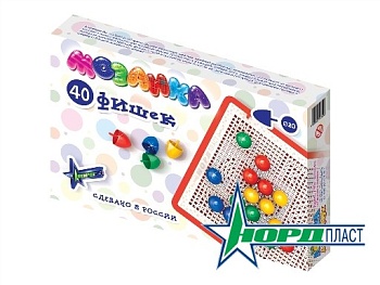 Мозаика (40 круглых фишек d 20 мм)